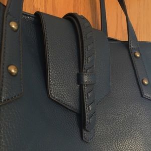 Blue purse bag or carry on